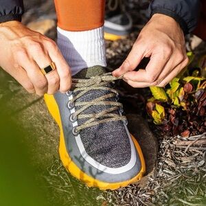 Allbirds Orange and Gray Men's Telluride SWT Trail runners